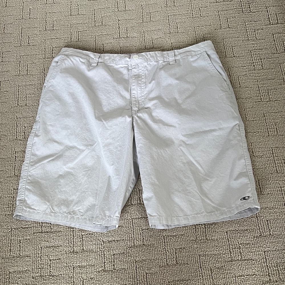 O'Neill Men's Gray Flat Front Shorts